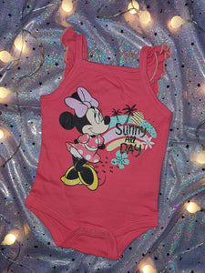 Disney Baby Sunny All Day Ruffles Romper (Sleeveless)