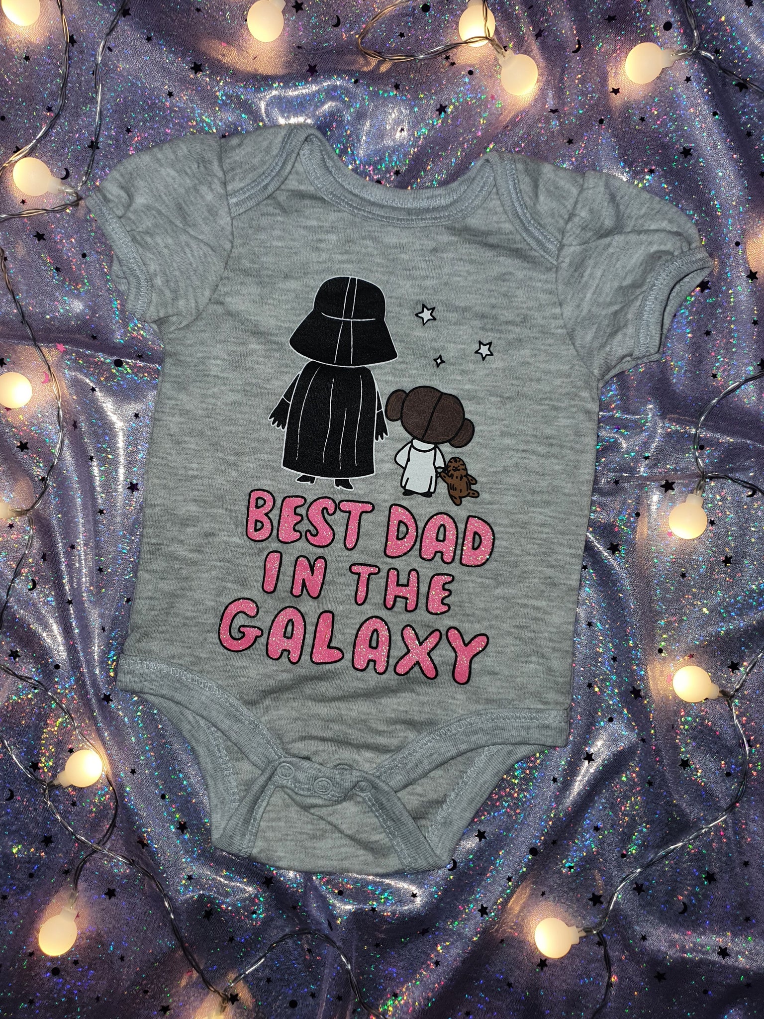 Star Wars Best Dad Romper