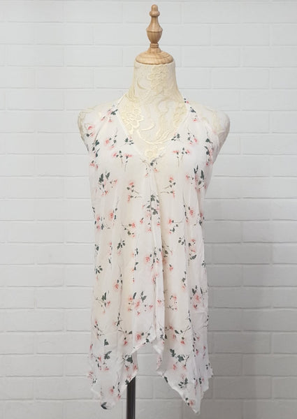 Floral Halter Neck Top