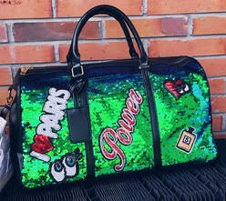 Sequin Travel Bag