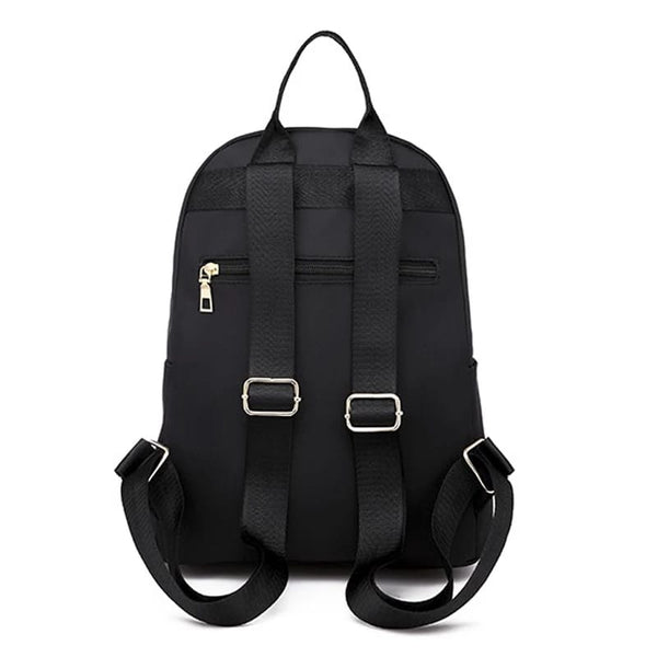 Gold Zipper Backpack